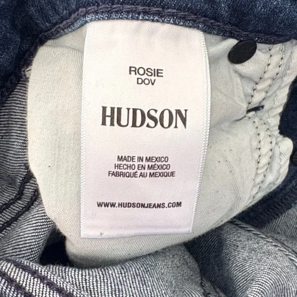 Hudson Rosie High-Rise Wide Leg Jean in Dover - Picture 10 of 11